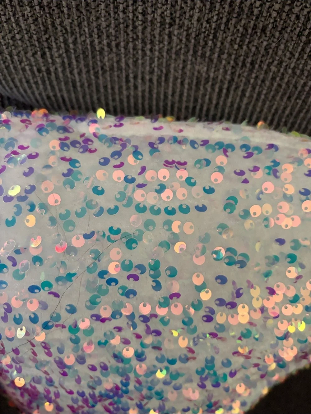 Rachel Zoe Iridescent iridescent Sequin Party Fabric